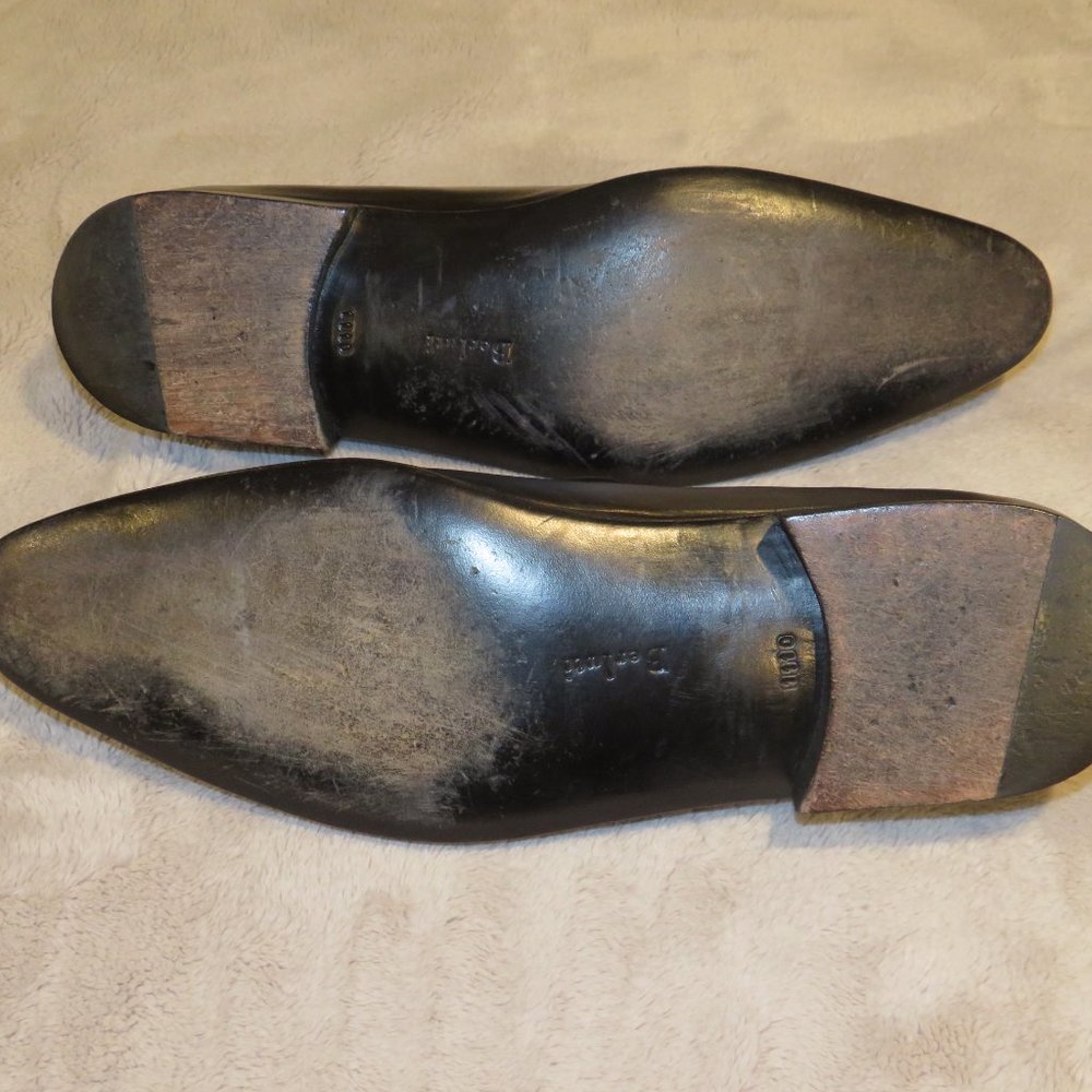 Berluti Atelier Sur Mesure Bespoke Black Leather Venetian Loafers US 11 UK 10 - Picture 8 of 10